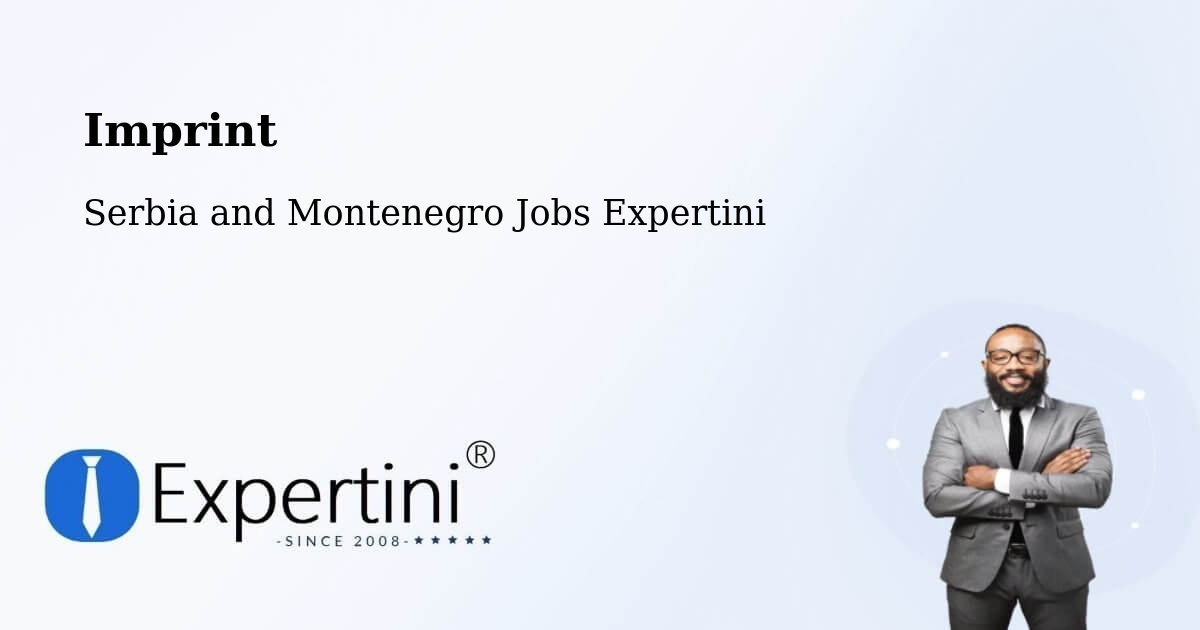 Imprint – Carleton - Serbia and Montenegro Jobs Expertini